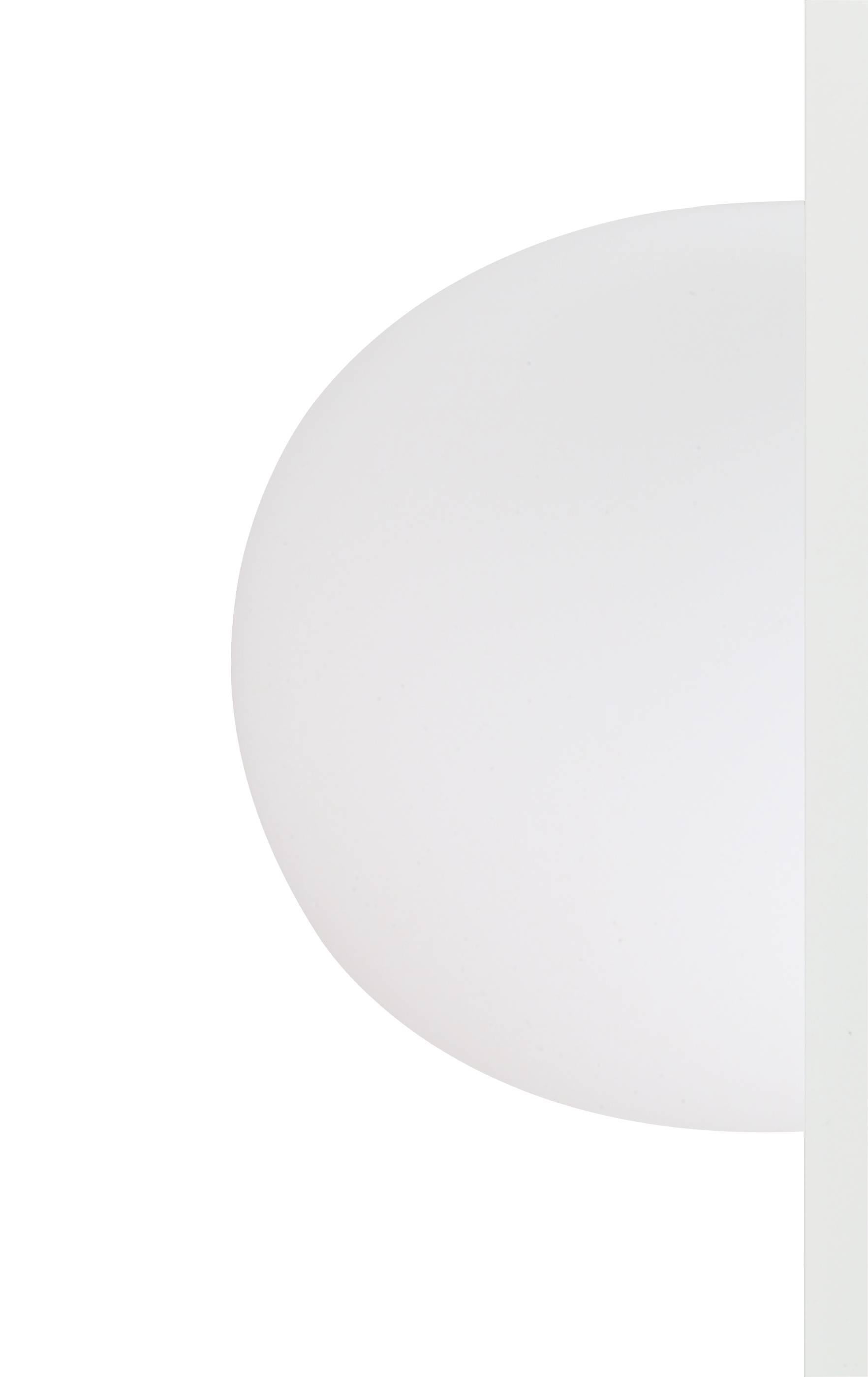 FLOS Glo-Ball Wall Lamp by Jasper Morrison
Part of the popular Glo Ball Series, the Glo Ball W wall sconce was created by artist Jasper Morrison. Its shape invokes the radiant calm of a full moon. The Glo Ball W’s diffuser is made of externally