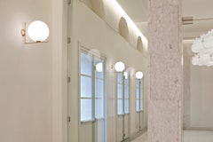 Michael Anastassiades IC 2 Modern Chrome & Glass Ceiling & Wall Sconce for FLOS