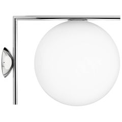 Michael Anastassiades IC 2 Modern Chrome & Glass Ceiling & Wall Sconce for FLOS