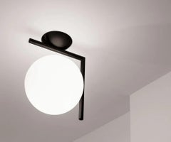 Flos IC Lights C/W Ceiling Wall Lamp by Michael Anastassiades