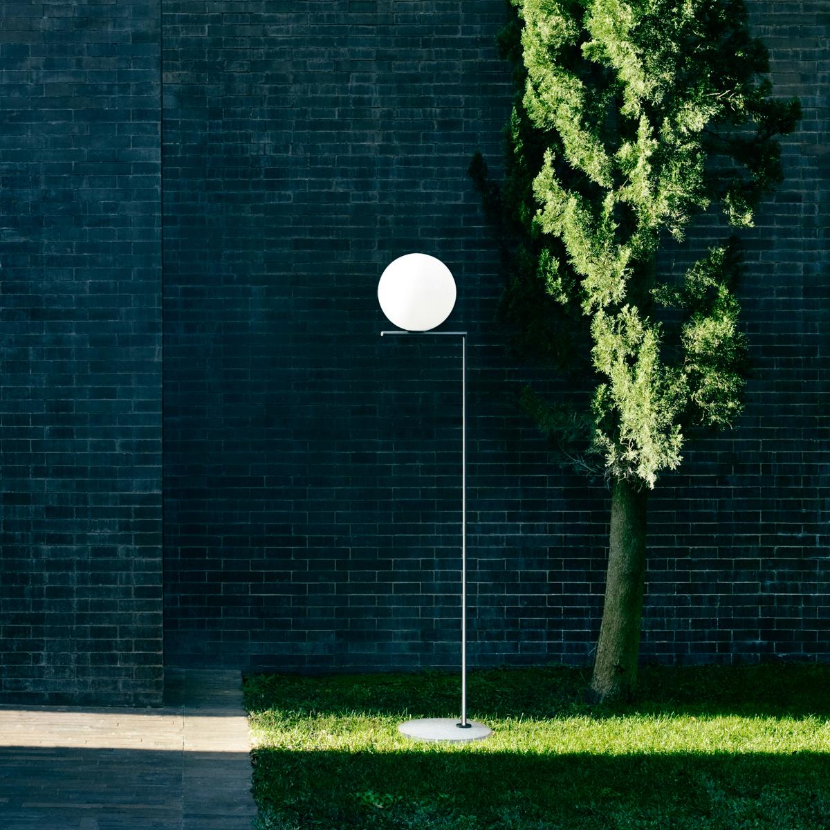 Stainless Steel FLOS IC Lights F1 Outdoor Floor Lamp by Michael Anastassiades For Sale