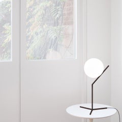 Michael Anastassiades Modern Minimalist Black & Glass Table Desk Lamp for FLOS