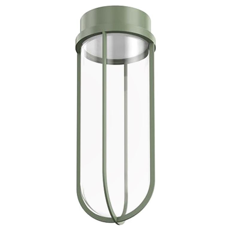 Flos In Vitro 2700K 0-10V LED Ceiling Light in Pale Green by Philippe Starck For Sale