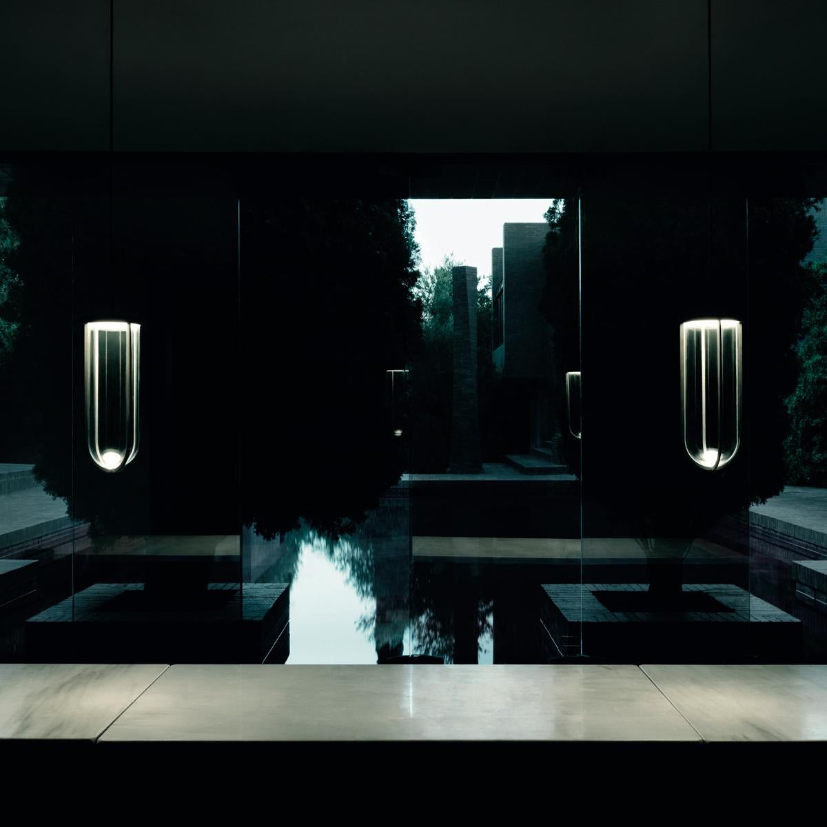 Moderno Flos In Vitro 2700K 0-10V Lampada a Sospensione LED in Verde Foresta di Philippe Starck in vendita