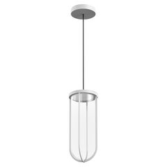 Flos In Vitro 2700K 0-10V LED Suspension Lamp in White by Philippe Starck