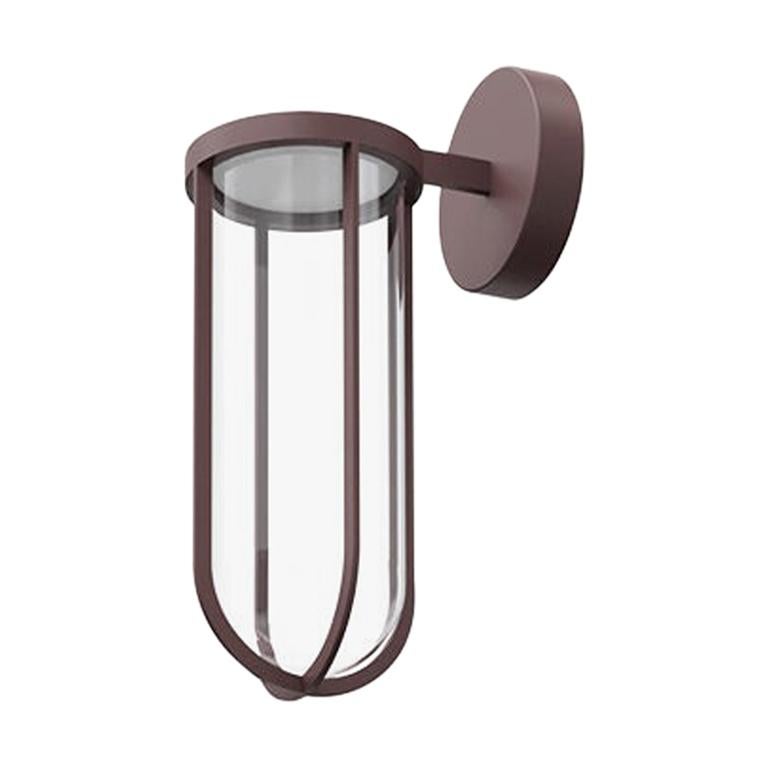 Flos In Vitro 2700K 0-10V LED Wall Scone in Deep Brown di Philippe Starck in vendita