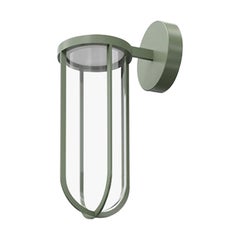 Flos In Vitro 2700K 0-10V LED Wall Scone in Pale Green by Philippe Starck