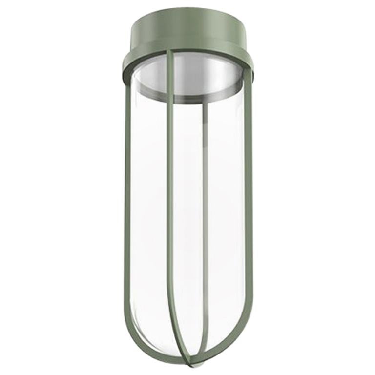 Flos In Vitro 2700K LED Ceiling Light in Pale Green by Philippe Starck For Sale