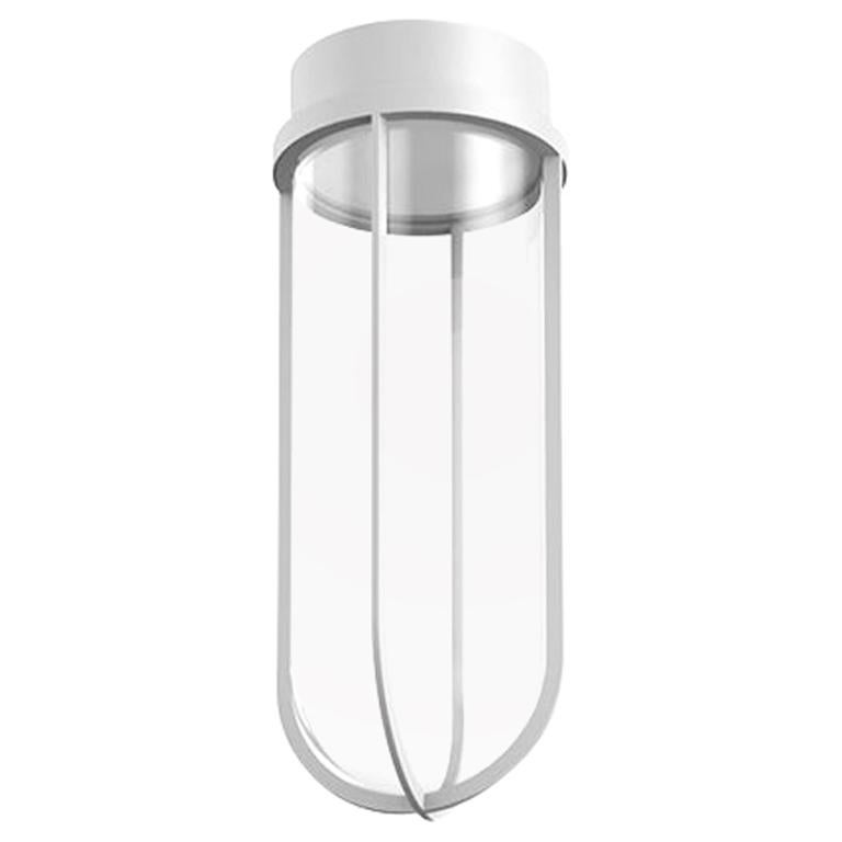 Flos In Vitro 2700K LED Ceiling Light in White by Philippe Starck For Sale