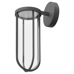 Flos In Vitro 2700K Non Dimmable LED Wall Scone in Anthracite by Philippe Starck