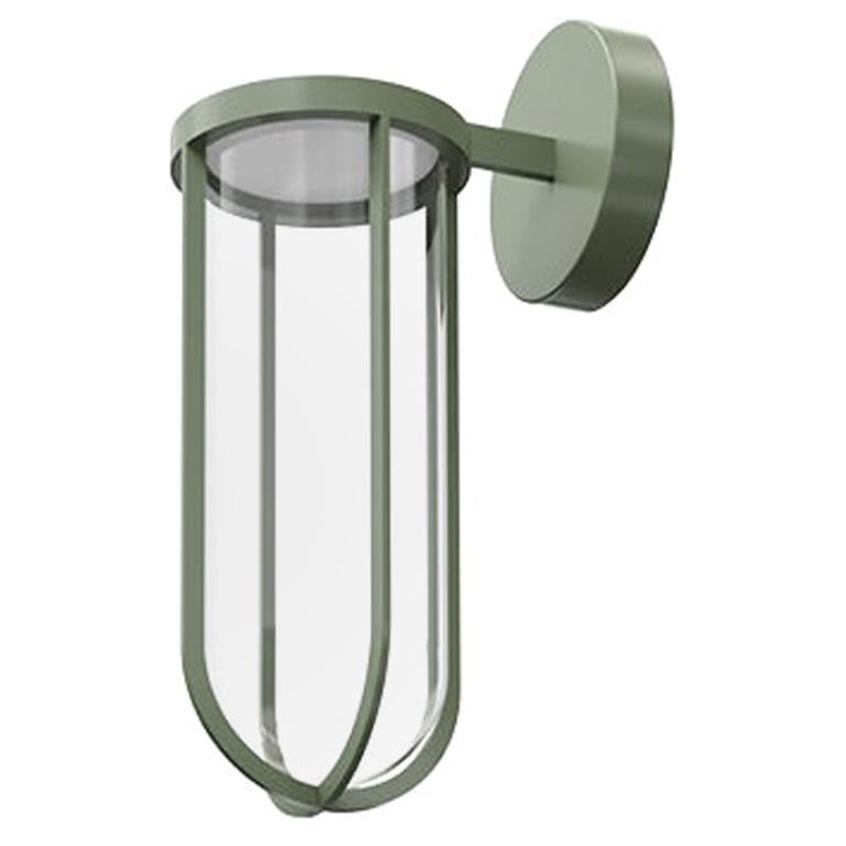 Flos In Vitro 2700K Non Dimmable LED Wall Scone in Pale Green by Philippe Starck For Sale
