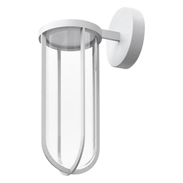 Flos In Vitro 2700K Non Dimmable LED Wall Scone in White by Philippe Starck For Sale