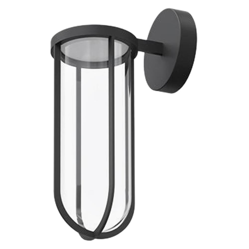 Flos In Vitro 2700K Non Dimmable Wall Scone in Black by Philippe Starck