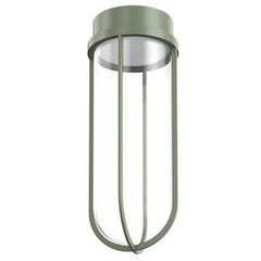 Flos In Vitro 3000K 0-10V LED Ceiling Light in Pale Green by Philippe Starck