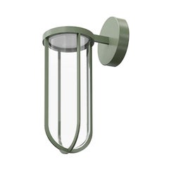 Flos In Vitro 3000K 0-10V LED Wall Scone in Pale Green by Philippe Starck