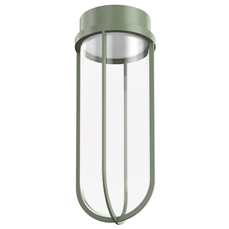 Flos In Vitro 3000K LED Ceiling Light in Pale Green by Philippe Starck For Sale