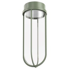 Flos In Vitro 3000K LED Ceiling Light in Pale Green by Philippe Starck