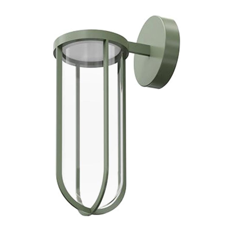 Flos In Vitro 3000K Non Dimmable LED Wall Scone in Pale Green by Philippe Starck For Sale