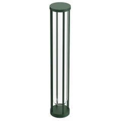 Flos In Vitro Bollard 3 2700K LED Floor Lamp in Forest Green by Philippe Starck