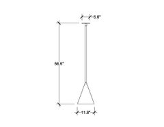 Flos Infra-Structure Episode 2 C5 Sospensione bianca di Vincent Van Duysen