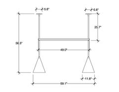 Flos Infra-Structure Episode 2 C7 Sospensione bianca di Vincent Van Duysen