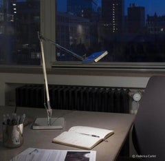 Flos Kelvin Edge LED Desk Lamp by Antonio Citterio in Chrome