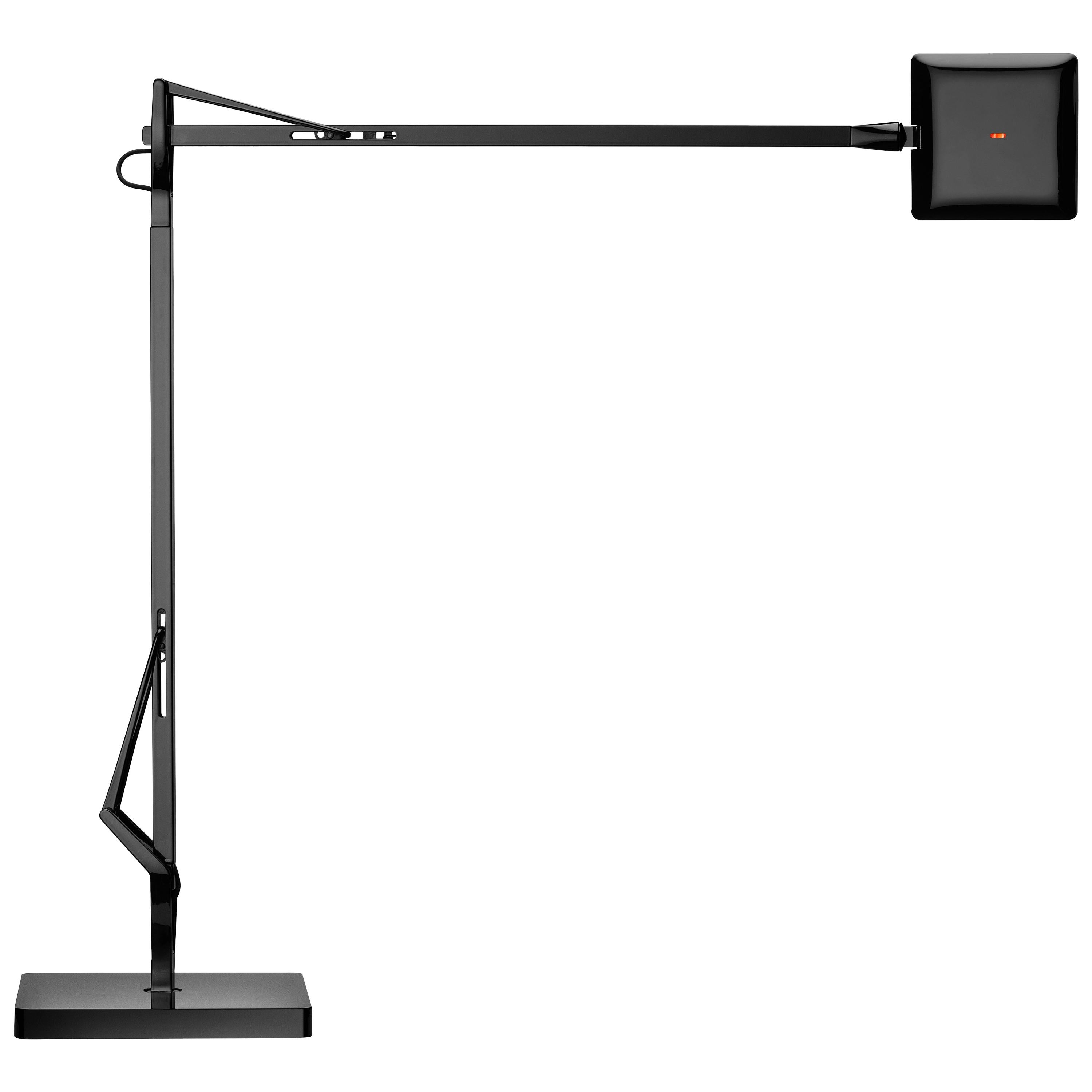 FLOS Kelvin Edge LED Table Lamp in Black by Antonio Citterio For Sale