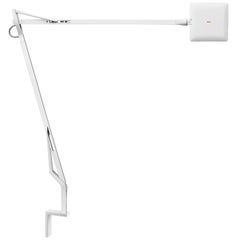 FLOS Kelvin Edge LED Tension Table Lamp in White by Antonio Citterio