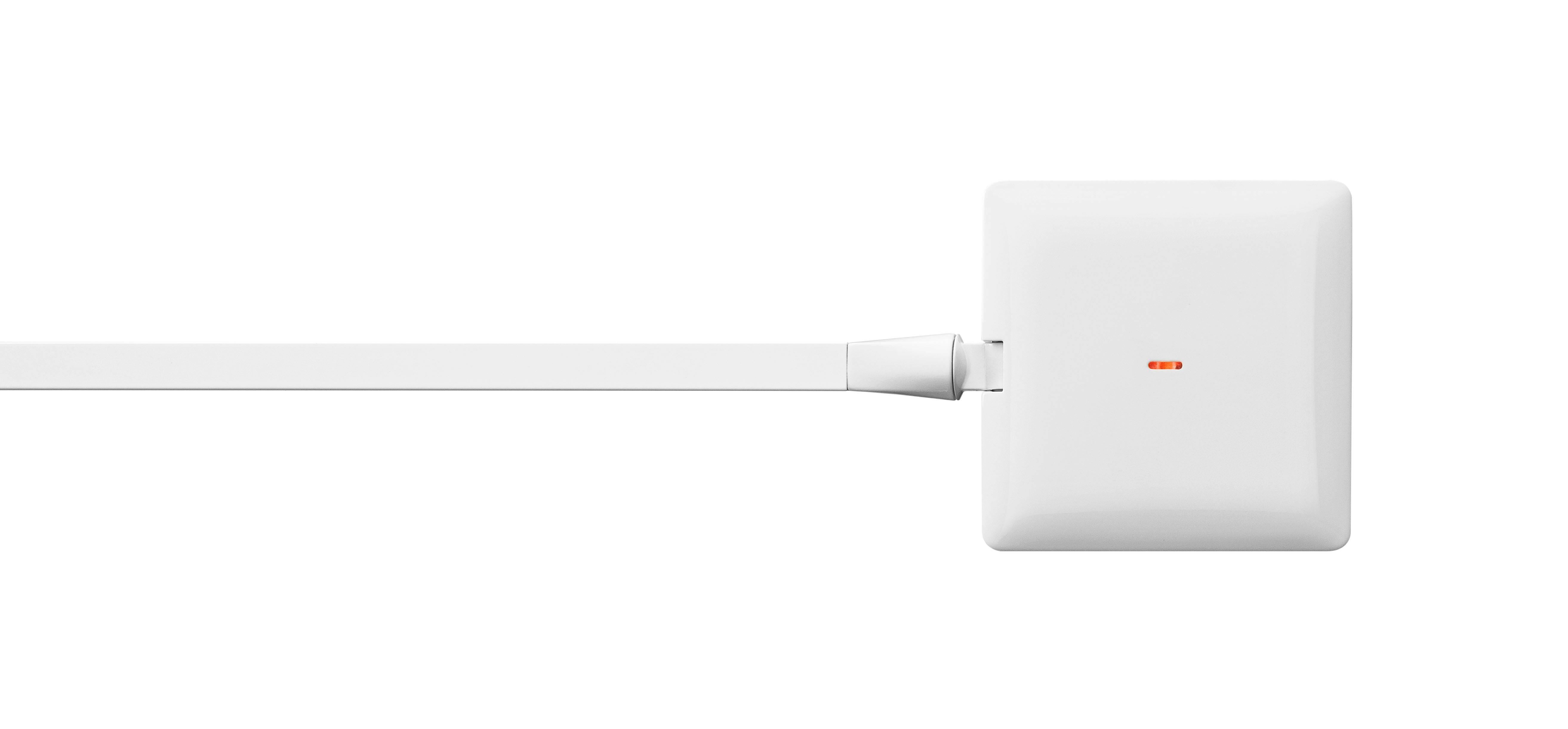 Modern FLOS Kelvin Edge lED White Desk Support Lamp w/ Hidden Cord by Antonio Citterio For Sale
