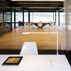 Flos Kelvin LED Green Mode Table Lamp with Adjusting Sensor in Anthracite