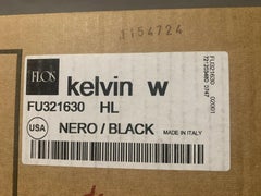 Flos Kelvin Spot Nero Black Wall Lamp, Modern Sconce Lamp, Antonio Citterio