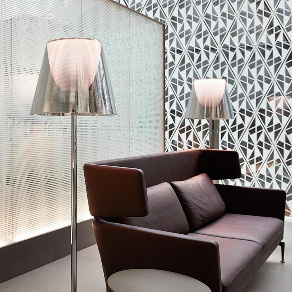 Flos KTribe F2 Dimmable Floor Lamp in Aluminized Bronze by Philippe Starck In New Condition For Sale In Brooklyn, NY