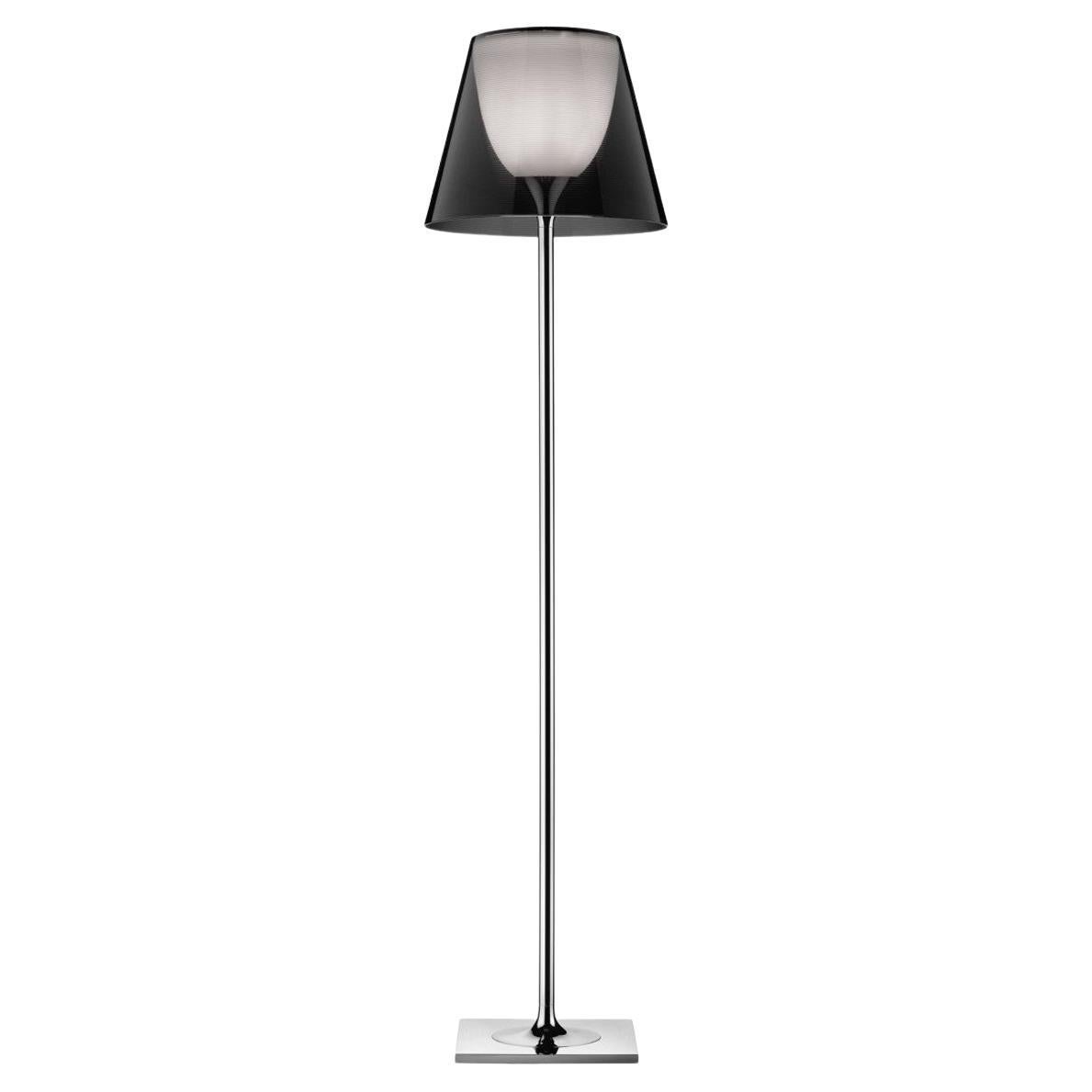 Flos KTribe F2 Dimmable Floor Lamp in Fumee by Philippe Starck