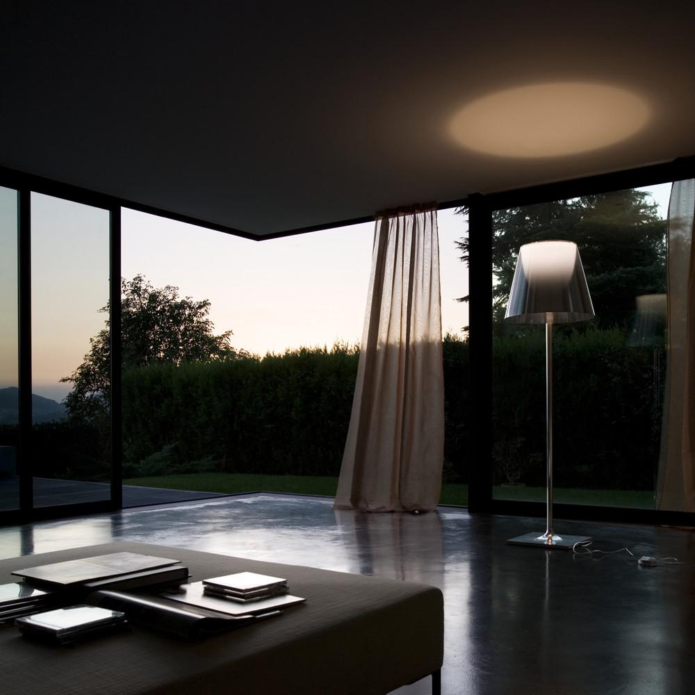 Alluminio Lampada da terra dimmerabile Flos KTribe F3 in trasparente di Philippe Starck in vendita