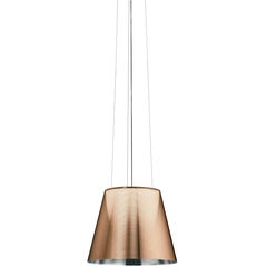 Flos Ktribe S2 Halogen Pendant Light in Aluminized Bronze by Philippe Starck