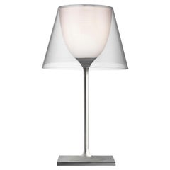 Flos Ktribe Tischlampe in Grau und Glas von Philippe Starck