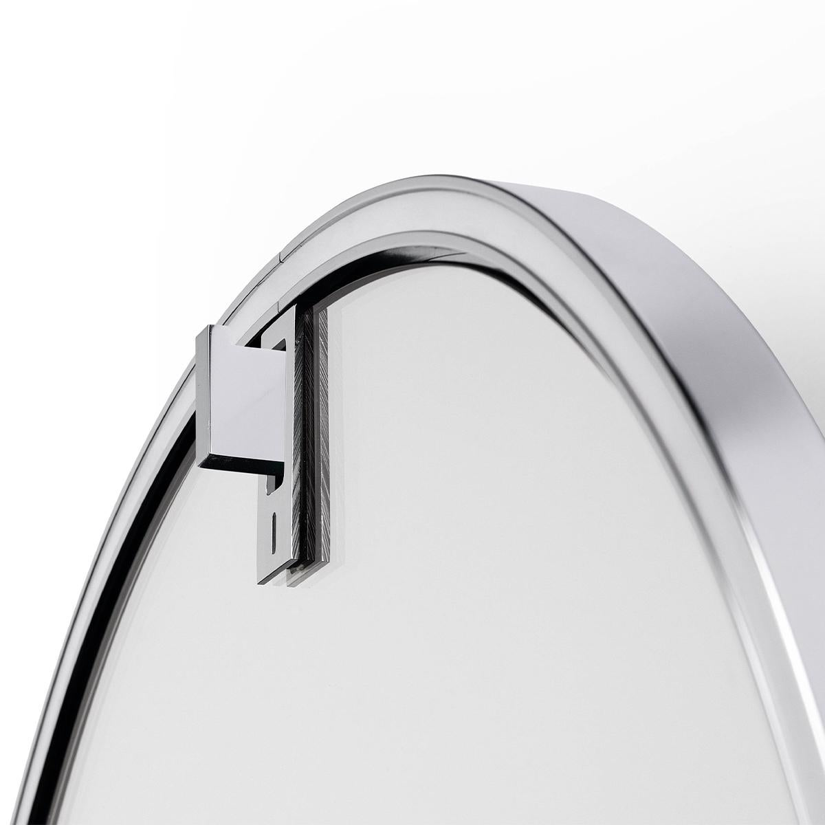 Aluminum Flos La Plus Belle Plug-in Mirror in Aluminium by Philippe Starck For Sale