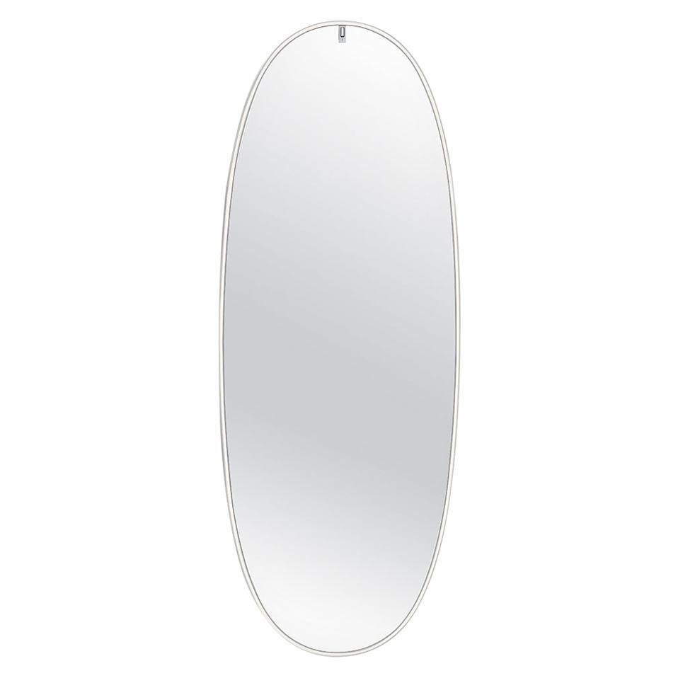 Specchio Flos La Plus Belle Plug-in in alluminio di Philippe Starck