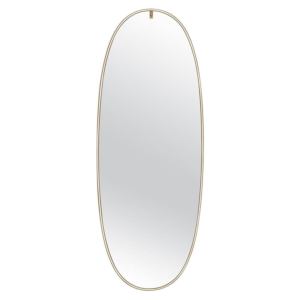 Flos La Plus Belle, Steckerspiegel aus polierter Bronze von Philippe Starck