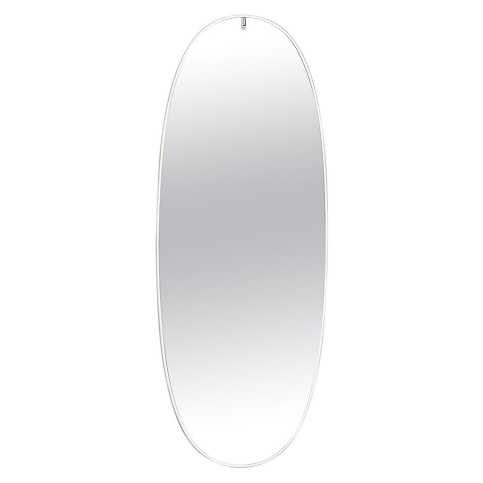 Flos La Plus Belle Wall Mounted Mirror in Aluminium by Philippe Starck For Sale