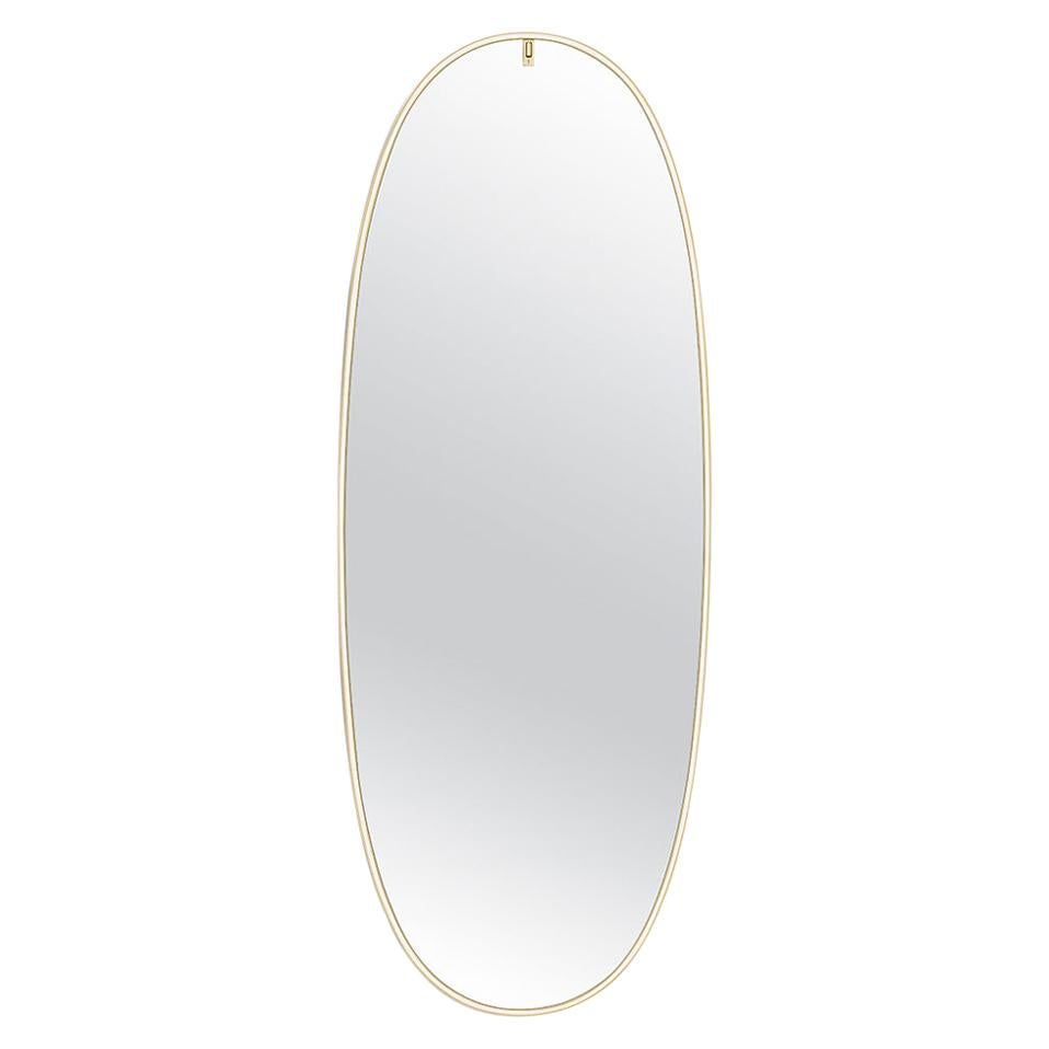 Flos La Plus Belle Wall Mounted Mirror in Gold by Philippe Starck For Sale