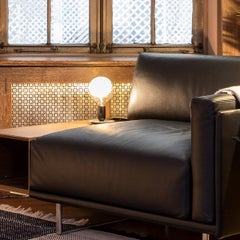 FLOS Lampadina LED Table Lamp in Black by Achille Castiglioni