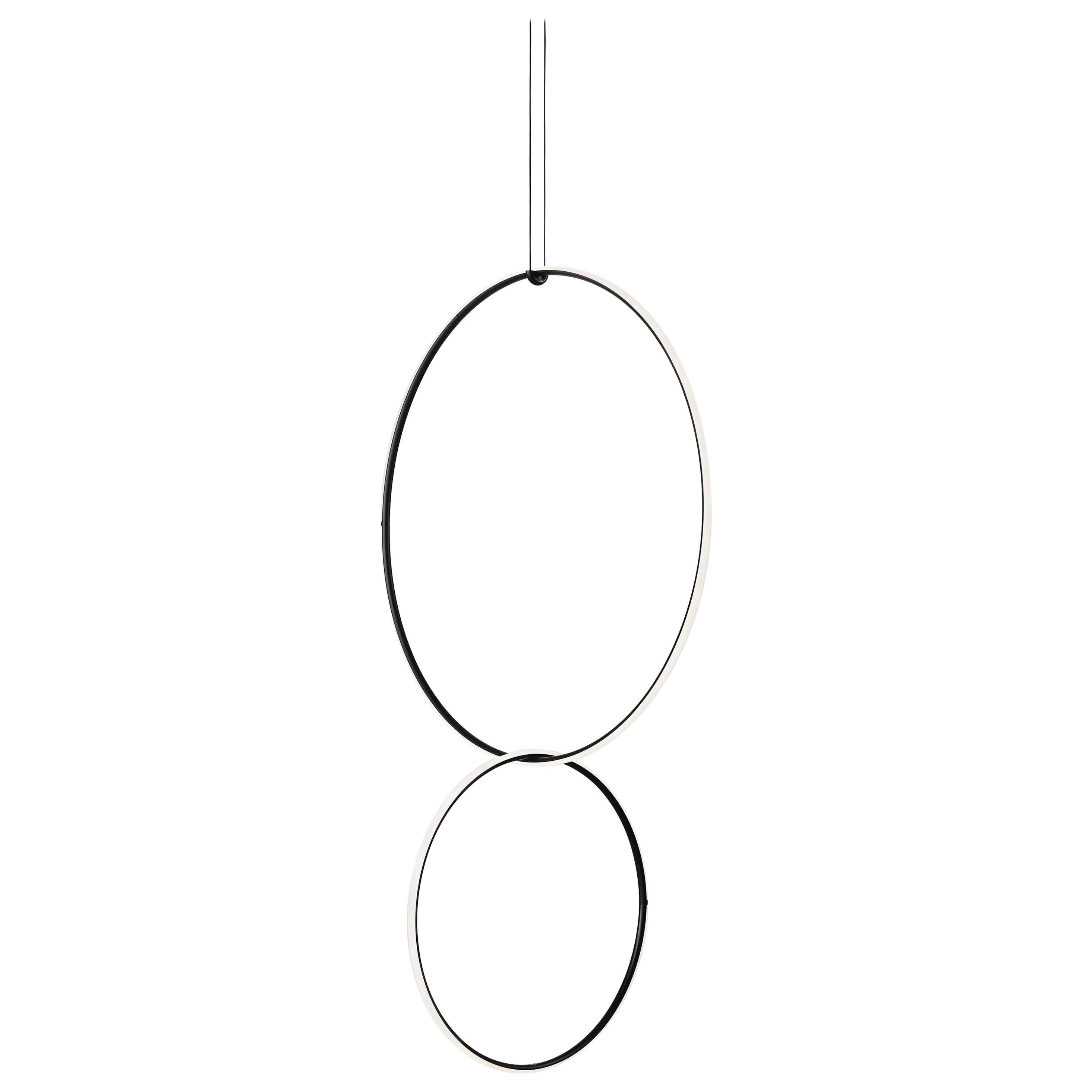 FLOS Large and Medium Circles Arrangements Light by Michael Anastassiades For Sale