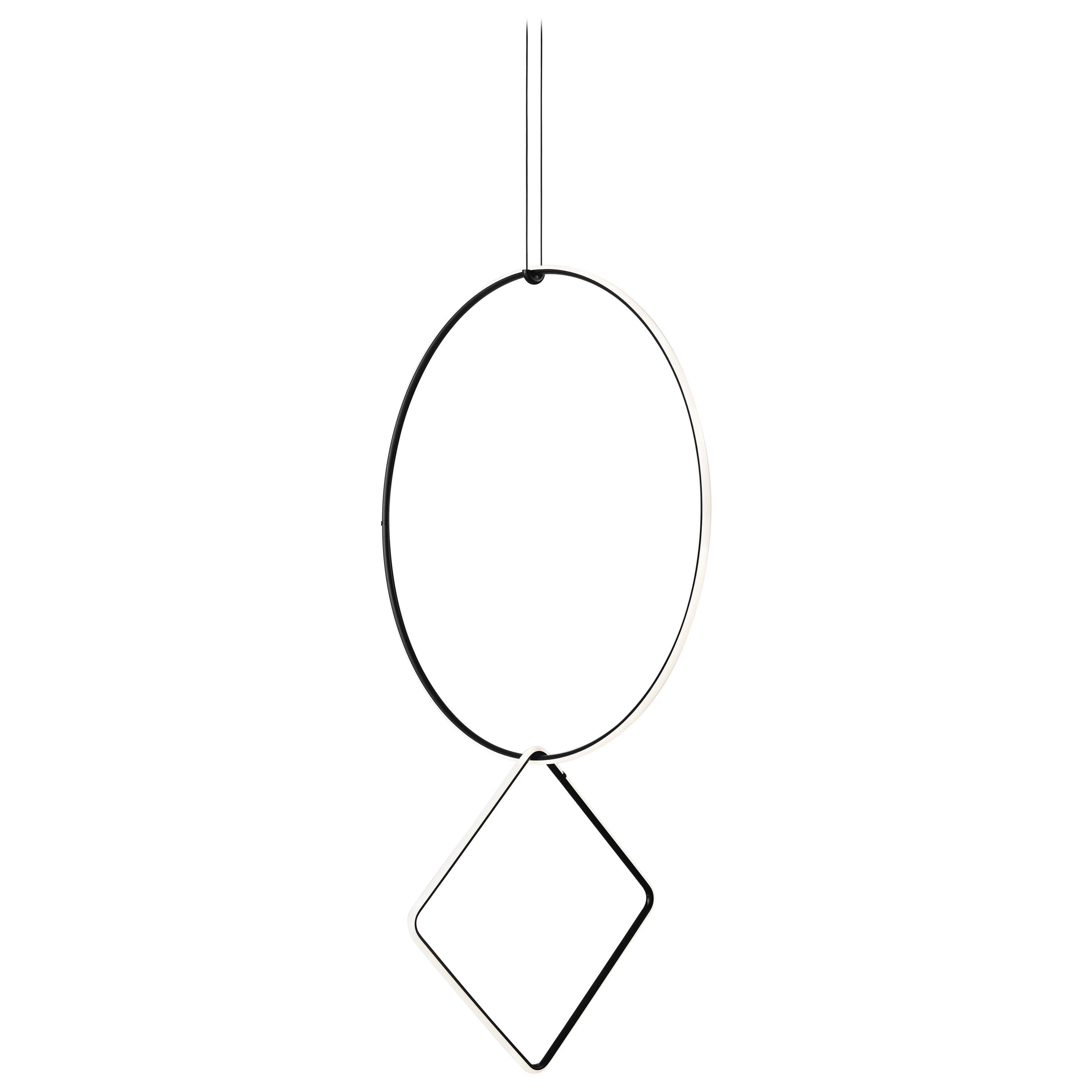 FLOS Large Circle and Square Arrangements Light by Michael Anastassiades
