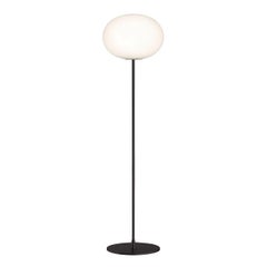 Flos Large Glo Ball F3 Floor Lamp in Glass and Steel, by Jasper Morrison