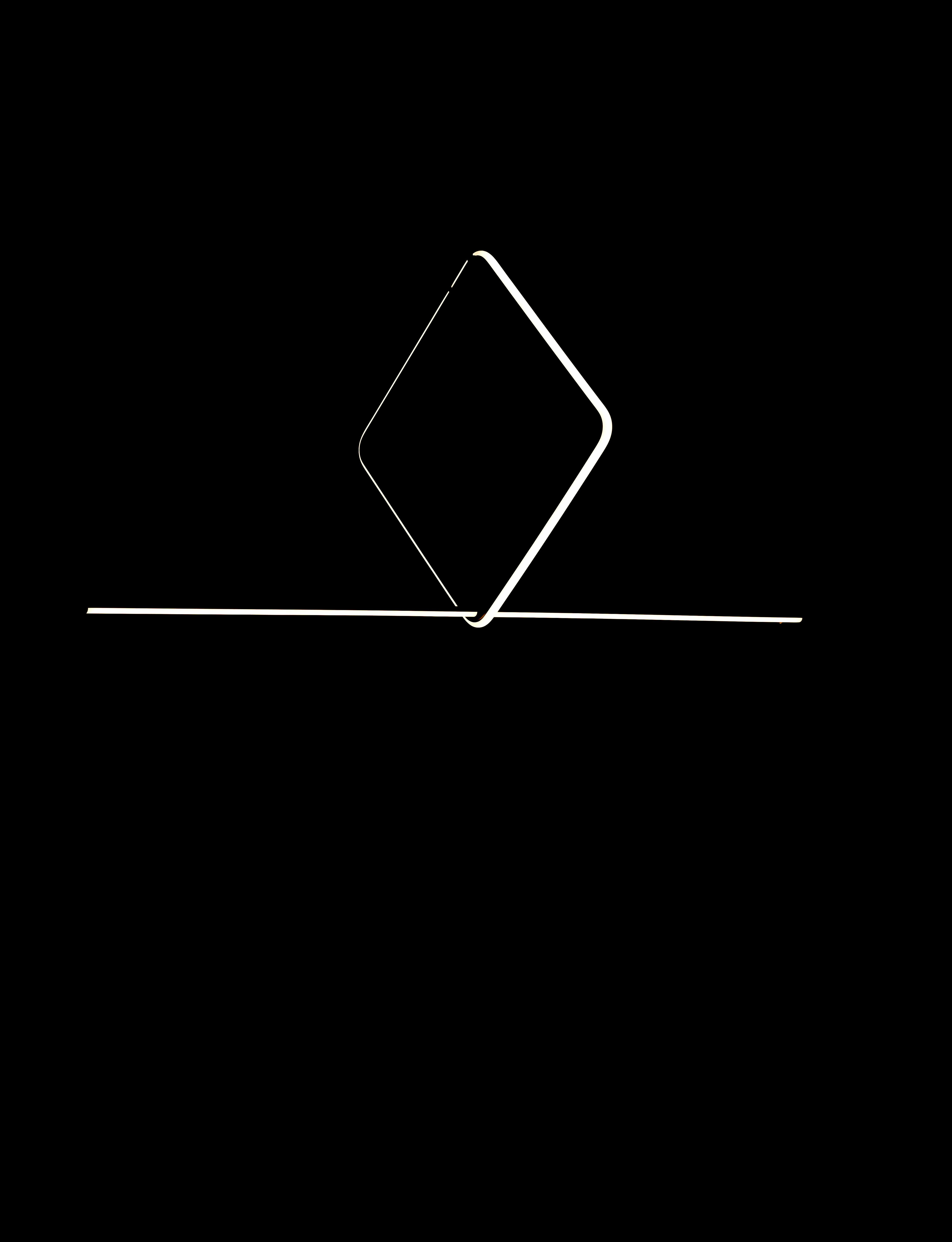 FLOS Große quadratische und lineare Leuchte „FLOS“ von Michael Anastassiades (Moderne) im Angebot