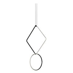 FLOS Large Square and Small Circle Arrangements Light by Michael Anastassiades