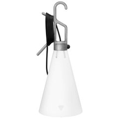 Flos Mayday Anniversary Multi Use Lamp in Light Grey by Konstantin Grcic