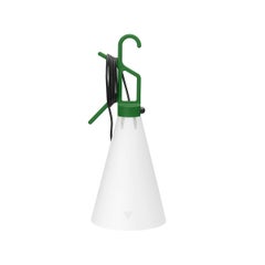 Flos Mayday Outdoor Pendant in Leaf Green with Polypropylene Frame
