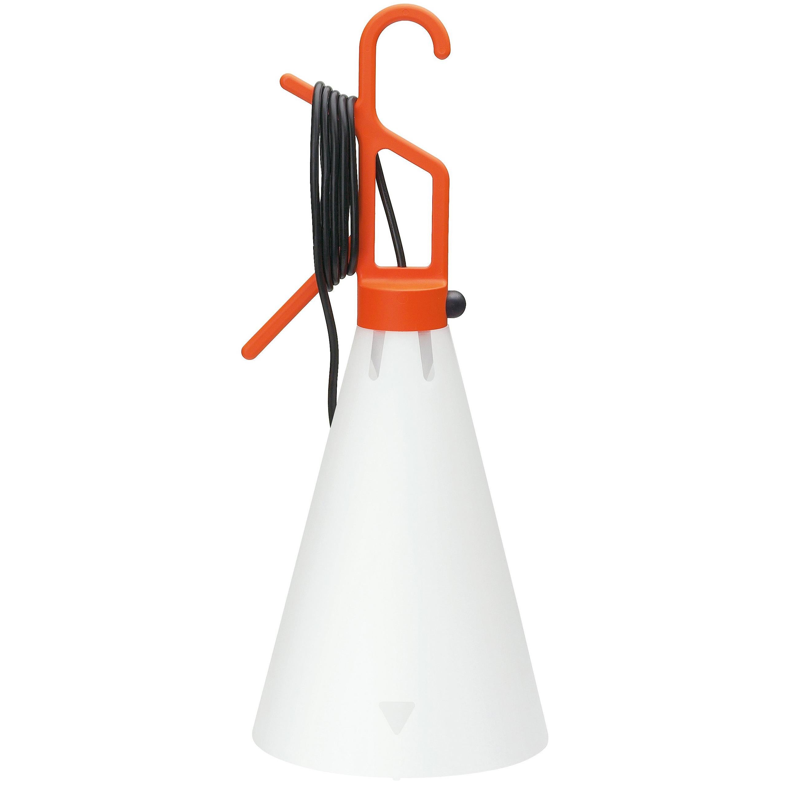 FLOS May Day Table Lamp in Orange by Konstantin Grcic For Sale